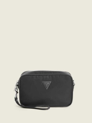 Black Guess Certosa Small Necessity Women's Luggage | 2513-MXTIQ
