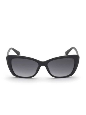 Black Guess Lori Cat-Eye Women's Sunglasses | 4360-FMZSR