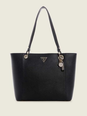 Black Guess Noelle Elite Women's Totes | 4397-TMOGR