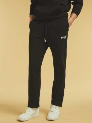 Black Guess Originals Kit Men's Joggers | 3405-EUAKH
