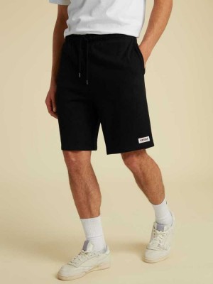 Black Guess Originals Kit Men's Shorts | 7456-VPMGN