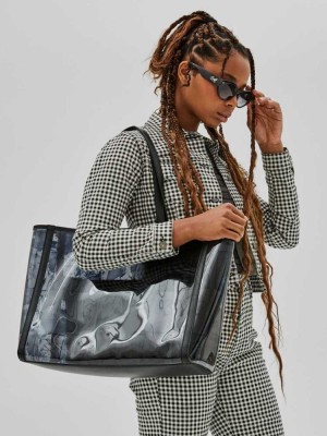Black Guess Originals x Anna Nicole Smith Women's Totes | 5386-XLSVJ