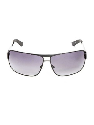 Black Guess Ron Navigator Men's Sunglasses | 0748-HDCPE