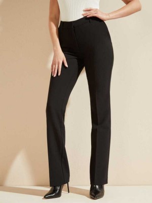 Black Guess Winnie Genesis Women's Pants | 0658-MSXLQ