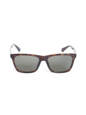 Black Light Green Guess Square Men's Sunglasses | 8437-HFPQD