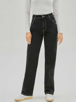 Black Wash Guess Originals Carpenter Women's Jeans | 5498-OQNTL