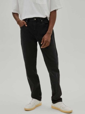 Black Wash Guess Originals Slim Straight Men's Jeans | 2508-TEOVL