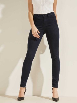Blue Guess 1981 Skinny Women's Jeans | 6923-PKYUD