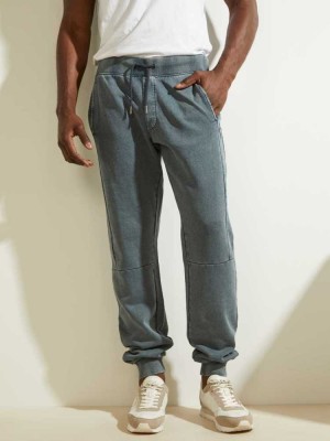 Blue Guess G Stamp Men's Joggers | 7836-OBQAS