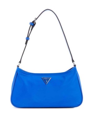 Blue Guess Little Bay Women's Shoulder Bags | 4180-LTPUS