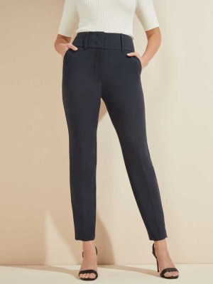 Blue Guess Shelly Women's Pants | 9164-XPLIJ