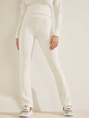 Cream Guess Eco Brenda Active Women's Pants | 4853-VDOSB