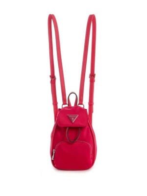 Fuchsia Guess Little Bay Mini Women's Backpacks | 4367-SACUR