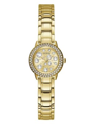 Gold Guess Gold-Tone Analog Women's Watches | 0561-RCADF
