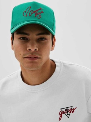 Green Blue Guess Originals x Anna Nicole Smith Signature Women's Hats | 0923-OWUDF