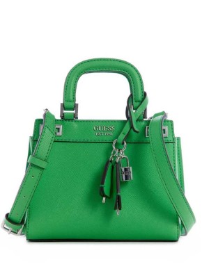 Green Guess Katey Mini Women's Satchels | 1687-PKASB