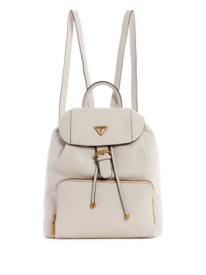 Grey Guess Destiny Women's Backpacks | 7354-ALIYP