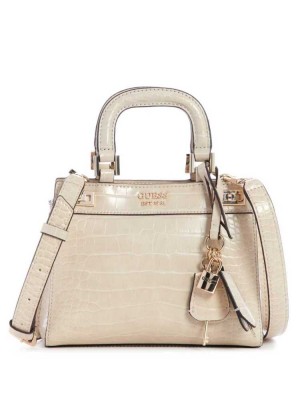 Grey Guess Katey Mini Women's Satchels | 7068-VLMPR