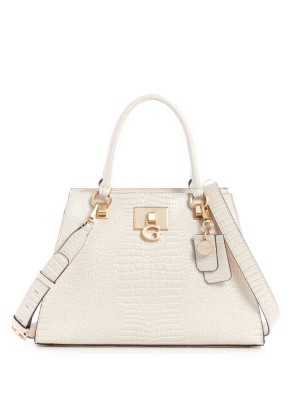 Grey Guess Stephi Girlfriend Women's Satchels | 6032-GONML