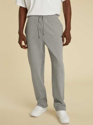 Light Grey Guess Originals Kit Men's Joggers | 6879-TEILP