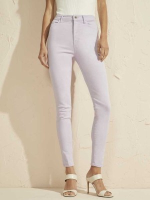 Light Purple Guess Stiletto No. 97 Women's Jeans | 0981-AHKRY