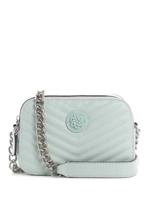 Light Turquoise Guess Noelle Camera Women's Crossbodies | 3097-DFIVK