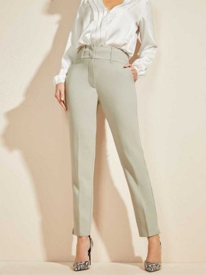 Mint Guess Shelly Women's Pants | 3679-LGNHB