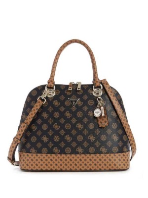 Multicolor Guess Cessily Dome Women's Satchels | 6154-FHBNJ