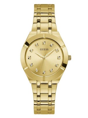Multicolor Guess Gold-Tone and Diamond Analog Women's Watches | 1890-JMWQP