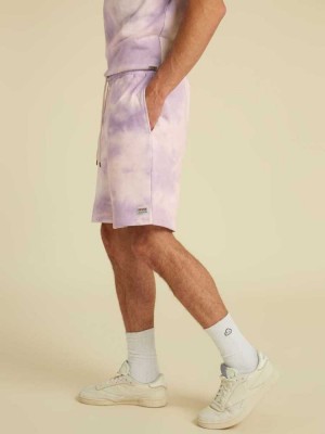Multicolor Guess Originals Tie-Dye Kit Men's Shorts | 9405-ZWVAR