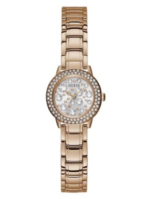 Multicolor Guess Rose Gold-Tone Analog Women's Watches | 3819-KTEFA
