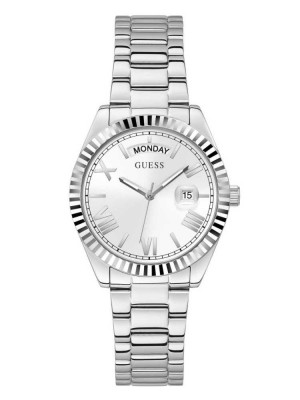 Multicolor Guess Silver-Tone Analog Women's Watches | 8794-XPMST