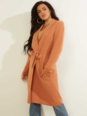 Orange Guess Clarissa Cardigan Women's Sweaters | 7215-VMNBO
