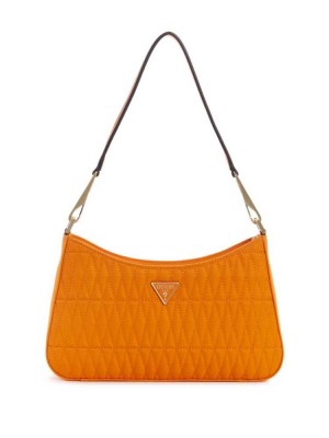 Orange Guess Layla Women's Shoulder Bags | 3201-XLUES