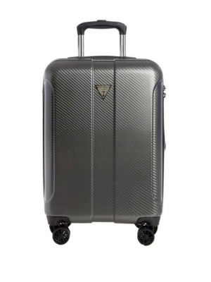 Pink Guess Lustre 20" Spinner Suitcase Women's Luggage | 5201-USFLB