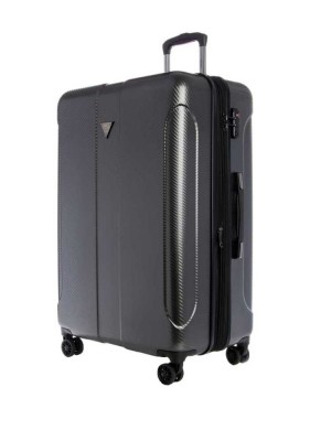 Pink Guess Lustre 28" Spinner Suitcase Women's Luggage | 0293-EGNRQ