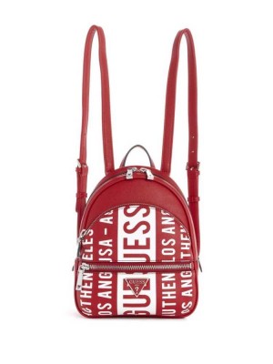 Red Guess Manhattan Women's Hats | 8417-WUDKN