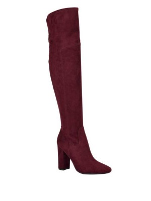 Red Guess Mireya Over-The-Knee Women's Boots | 3157-ZFSND