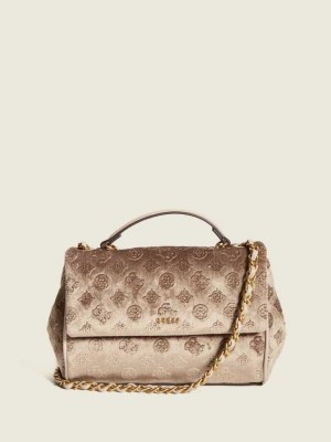Royal Guess Kimi Logo Convertible Women's Crossbodies | 3785-SBHXJ