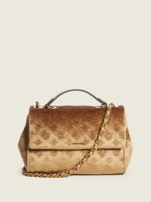 Royal Guess Kimi Logo Convertible Women's Crossbodies | 3719-VPWOH