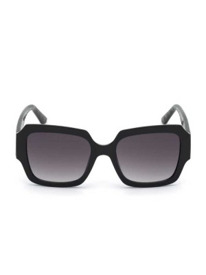 Silver Guess Addison Butterfly Women's Sunglasses | 5417-JYQEH