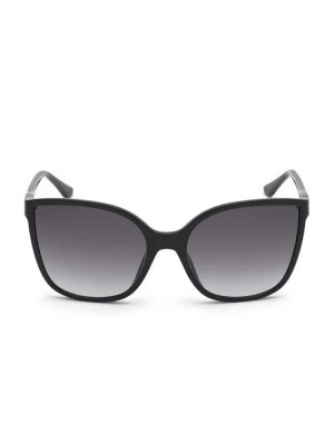 Silver Guess Oversized Cat-Eye Women's Sunglasses | 5208-PJZTQ