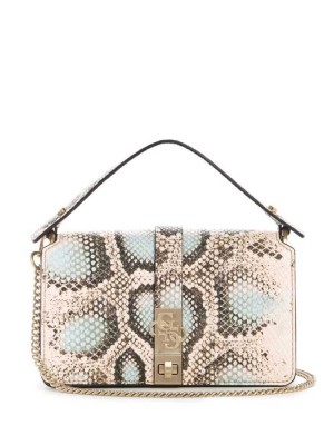 Snake Guess Albury Mini Women's Crossbodies | 2874-HNYUC