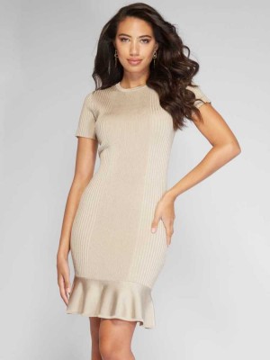 Titanium Guess Terah Women's Dresses | 6798-RQFBZ