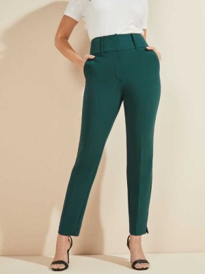 Turquoise Multicolor Guess Shelly Women's Pants | 4502-MQOXG