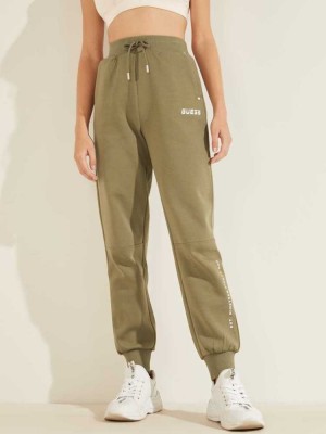 Wash Guess Contrast Logo Women's Joggers | 6091-KWURF