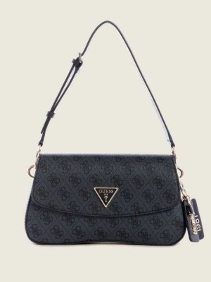 Wash Guess Cordelia Logo Flap Women's Shoulder Bags | 9628-NAJEW