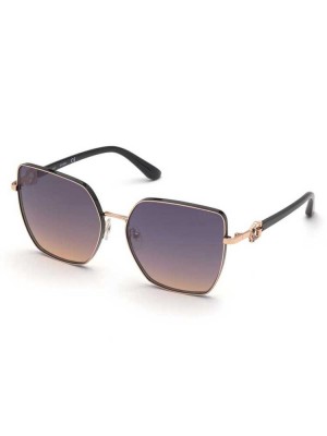 Wash Guess Diane Butterfly Women's Sunglasses | 0529-YRAIP