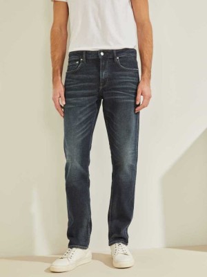 Wash Guess Eco Slim Tapered Men's Jeans | 8935-JARFI