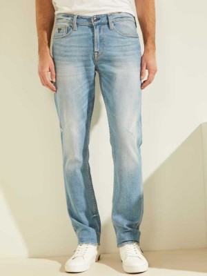 Wash Guess Faded Slim Tapered Men's Jeans | 1035-NKHWR